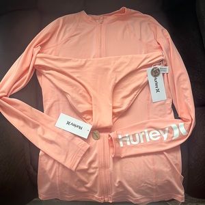 I am selling a Harley, bathing, suit, color, coral pink size medium